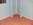 Wand blau gestrichen
